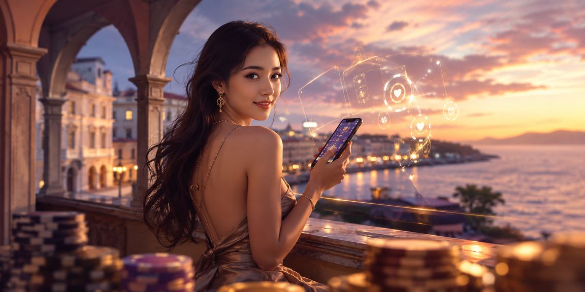 Antaramuka permainan roulette mesra mudah alih dengan susun atur jelas